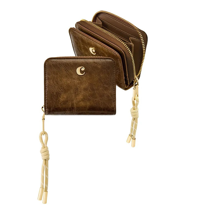 Кошелёк с клапаном для кредитных карт Philomène Camel