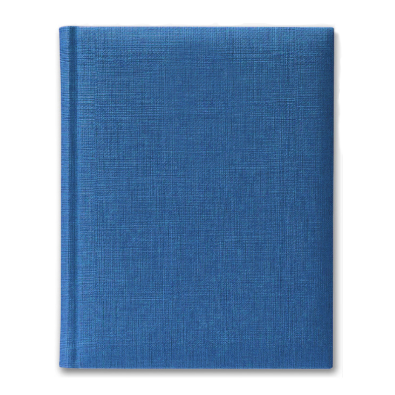 Ежедневник полудатированный V59 11х16,5 см  FIRENZE синий без среза