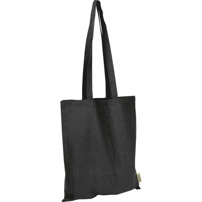 Хлопковая сумка с длинными ручками GLEN, чёрный