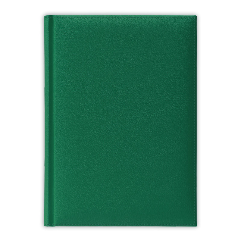 Еженедельник датированный V65 21х26 см  PLAZA зеленый тонир.бумага