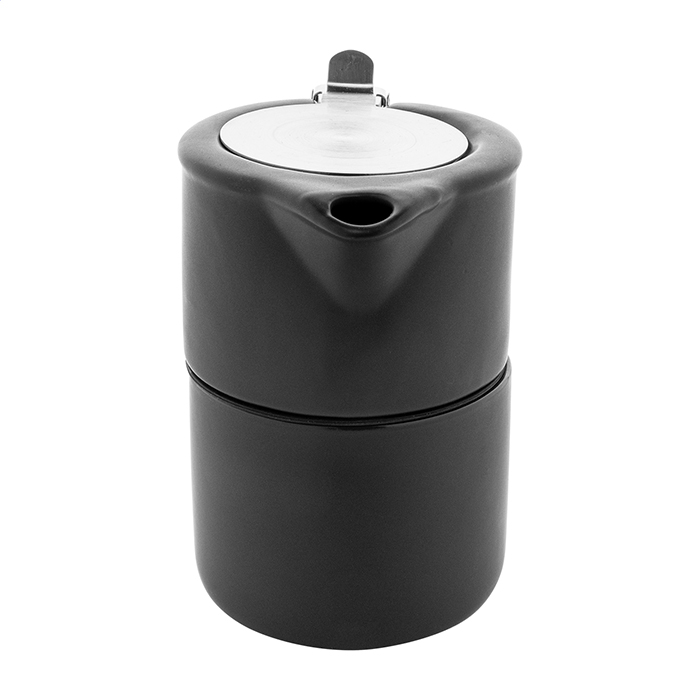 Набор чайный керамич. Gongmei (430 мл + 400 мл), чёрный