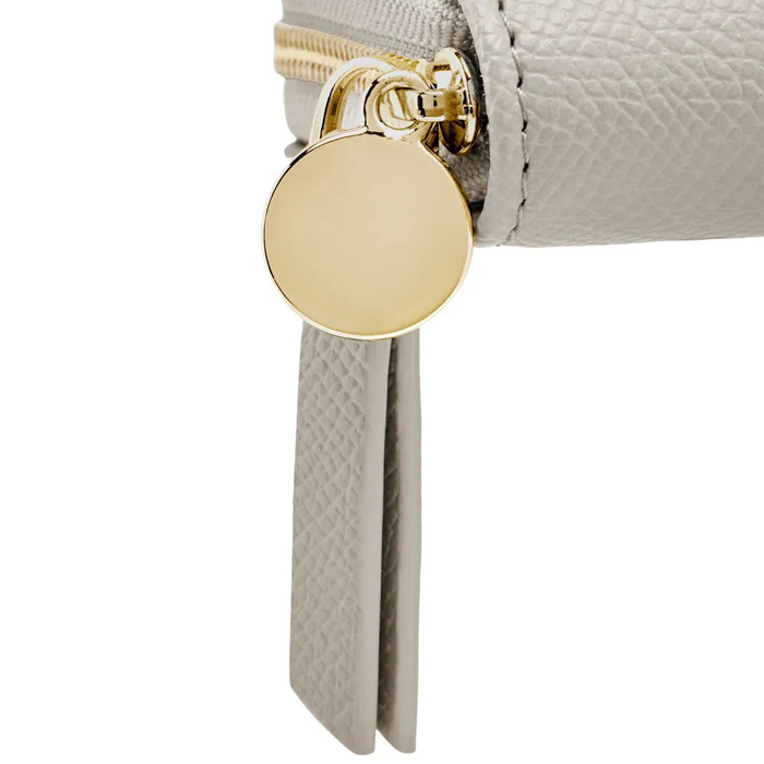 Кошелёк с застежкой-молнией Séraphine Light Grey