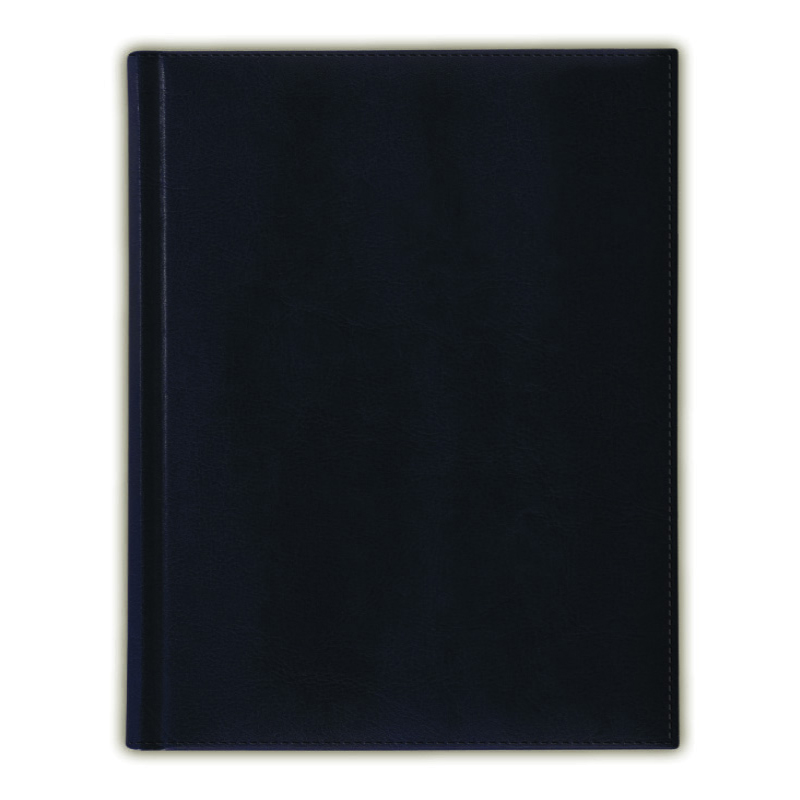 Ежедневник полудатированный V59 11х16,5 см  NEBRASCA темно-синий без среза