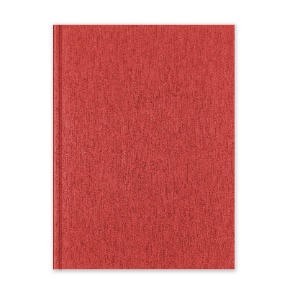 Ежедневник датир. 14,5x20,5 см GRAFFIO красный тонир. бумага