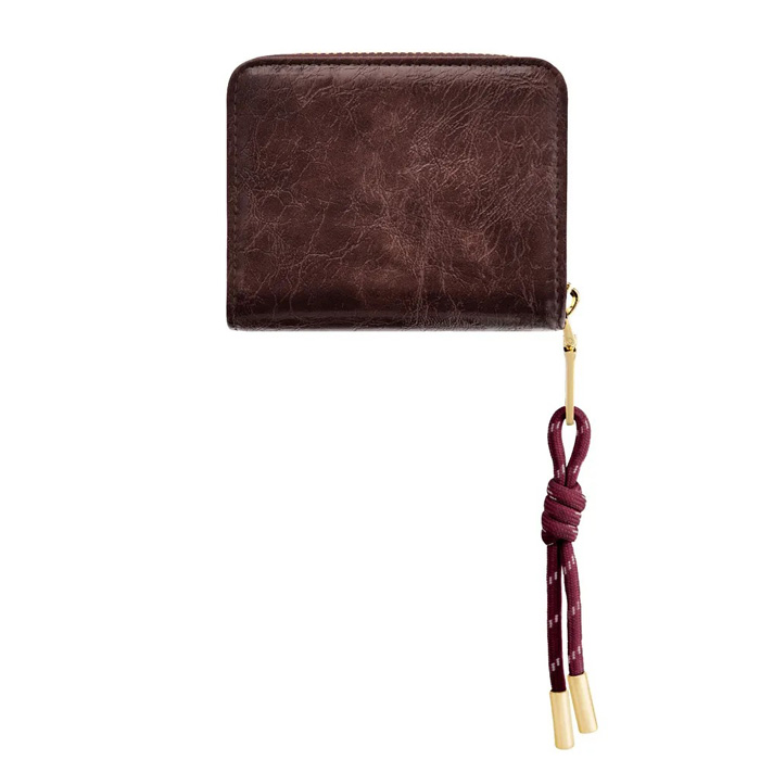 Кошелёк с клапаном для кредитных карт Philomène Burgundy