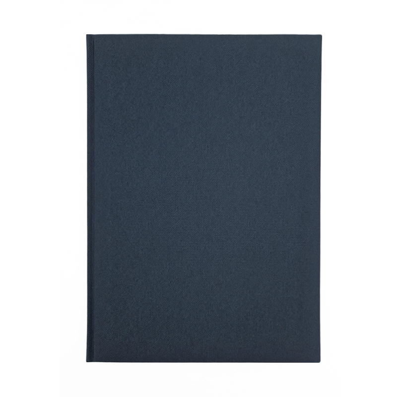 Ежедневник недатир. 14,5х20,5 см DENIM синий тонир. бумага