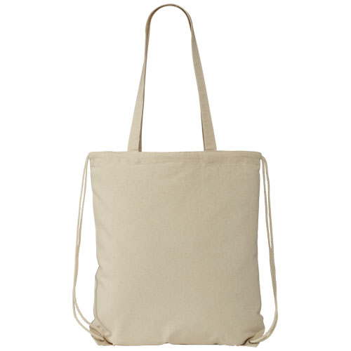 Рюкзак со шнурком Eliza из хлопчатобумажной ткани плотностью 240 г/м²