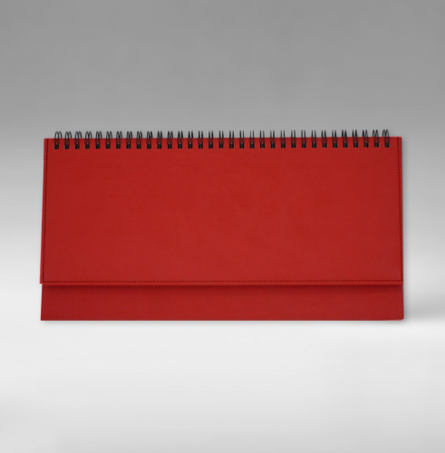 Планинг датированный V47 29,8х10,5 см  SHERWOOD (п) красный тонир.бумага