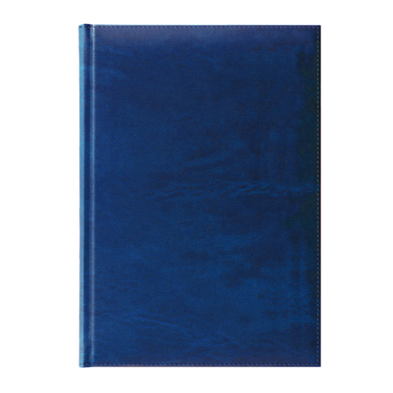 Ежедневник недатированный V37 21х29,7 см  TOSCANA голубой тонир. бумага золотой срез