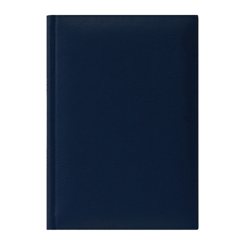 Ежедневник недатированный V38 21х29,7 см SHERWOOD синий серебряный срез