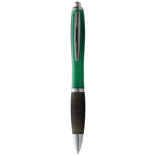 Шариковая ручка Nash с цветным кузовом и черным держателем