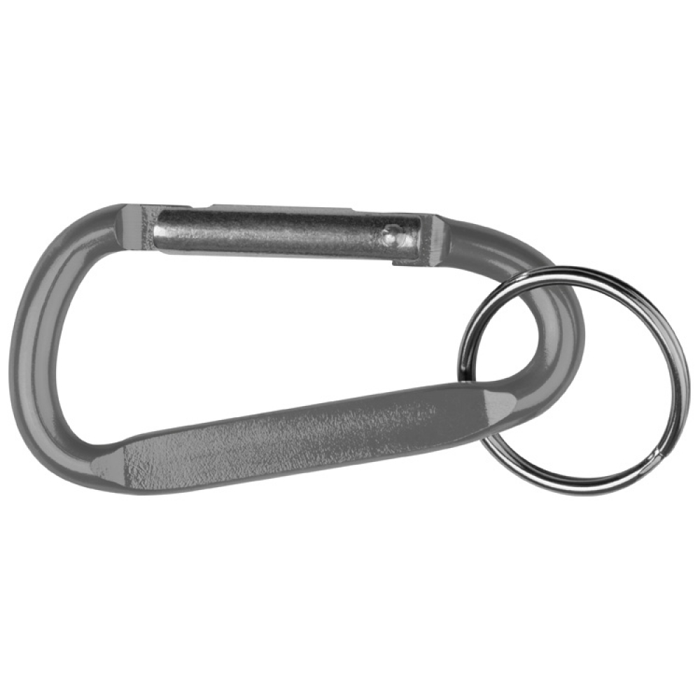 Металлический брелок для ключей с карабином