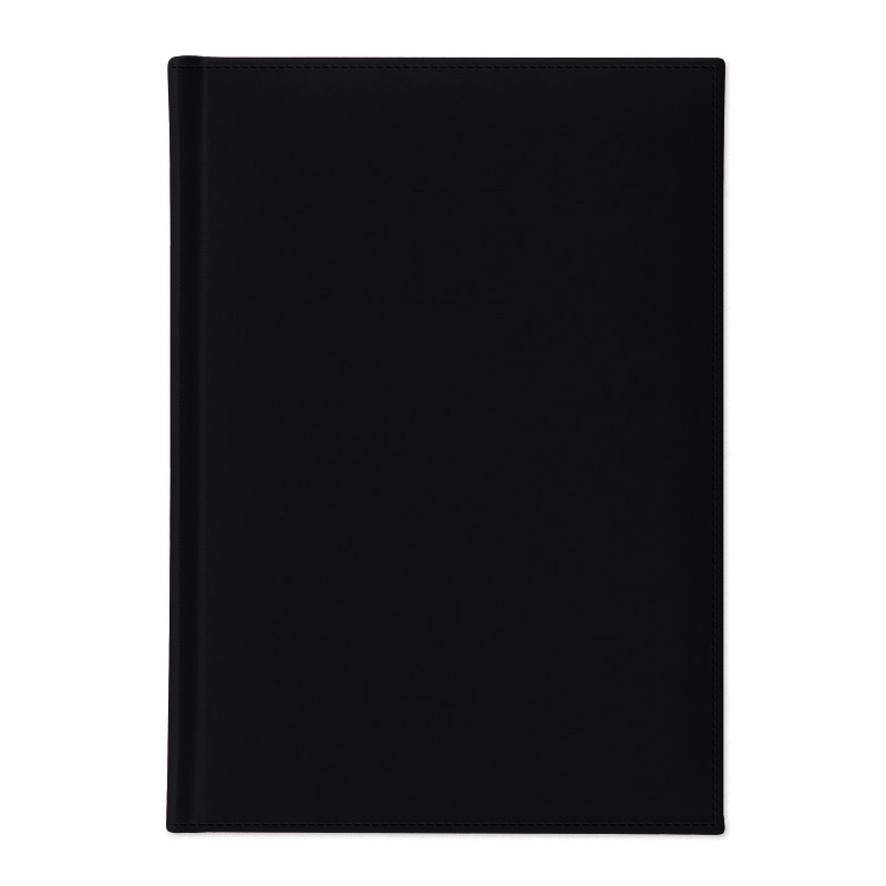 Еженедельник датированный V65 21х26 см  TUCSON черный тонир.бумага