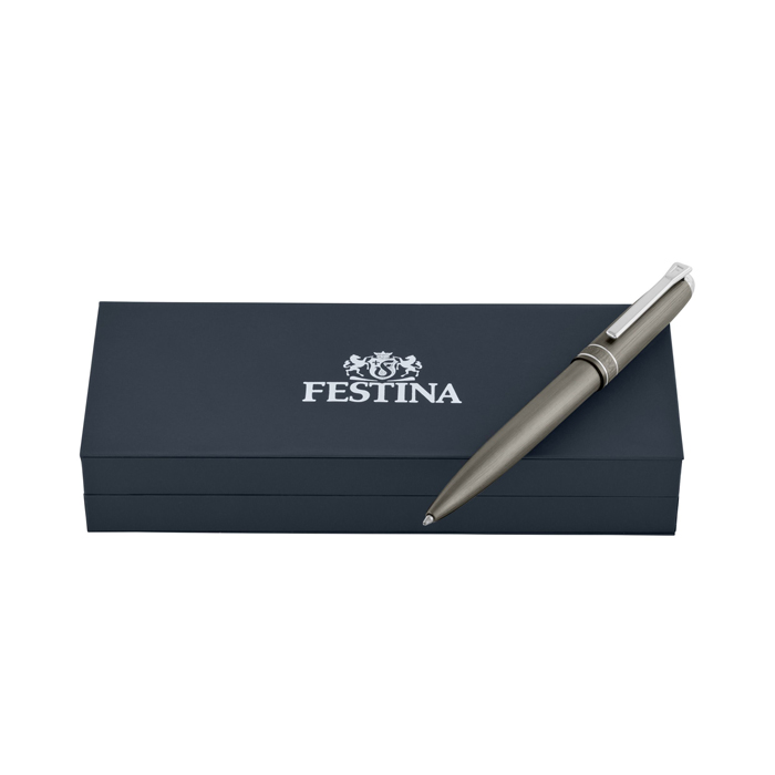 Шариковая ручка Classicals Brushed Gun & Chrome, серый