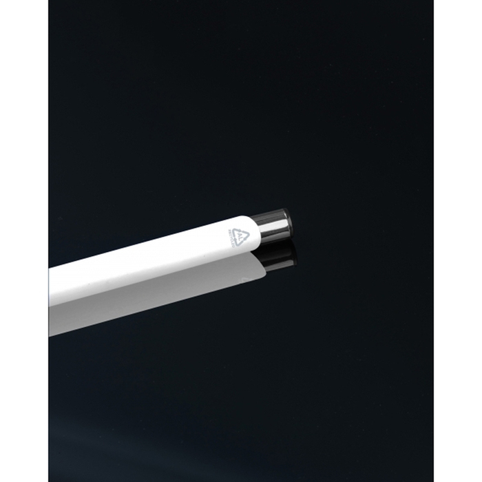 Ручка шариковая полугелевая металлическая NAPLES, белый