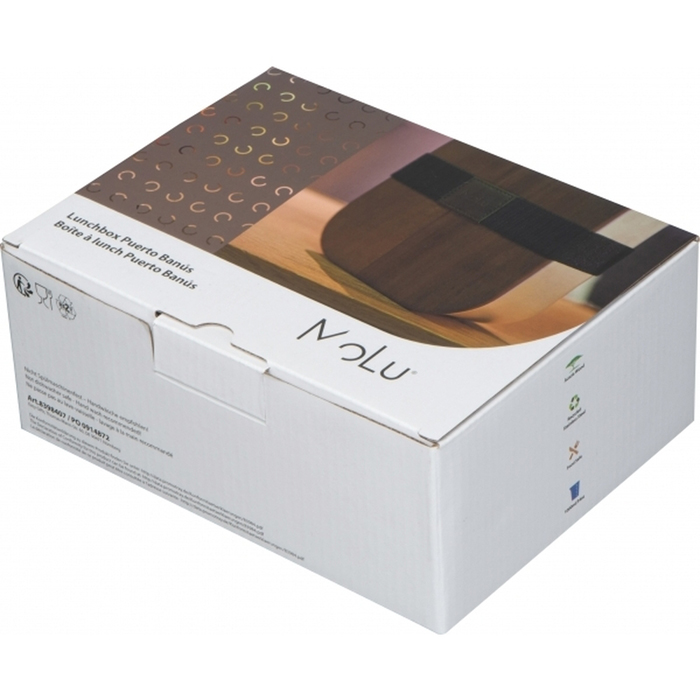 Ланч-бокс из переработанной стали 1000 мл, MoLu