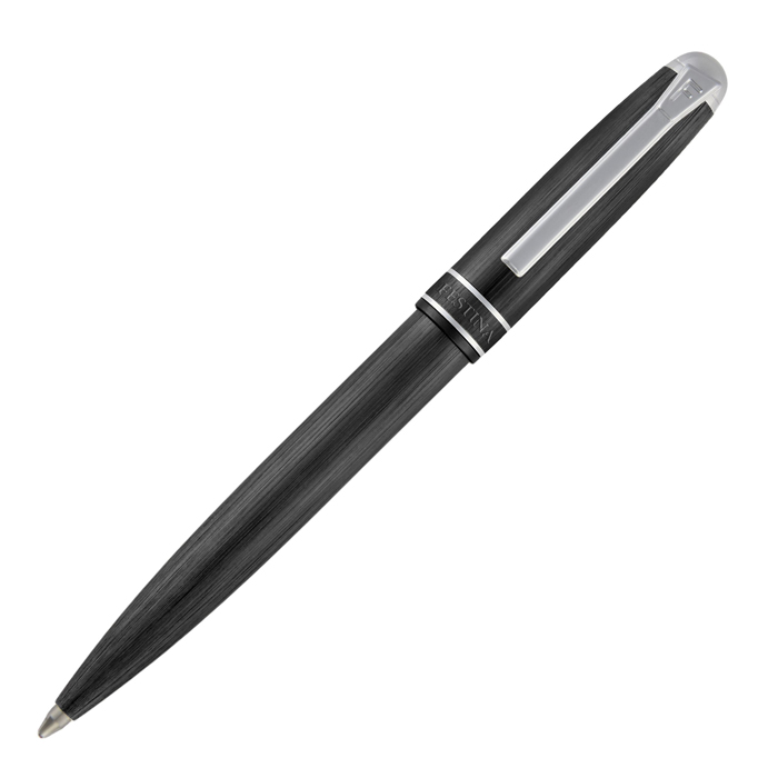 Шариковая ручка Classicals Brushed Black & Chrome, чёрный