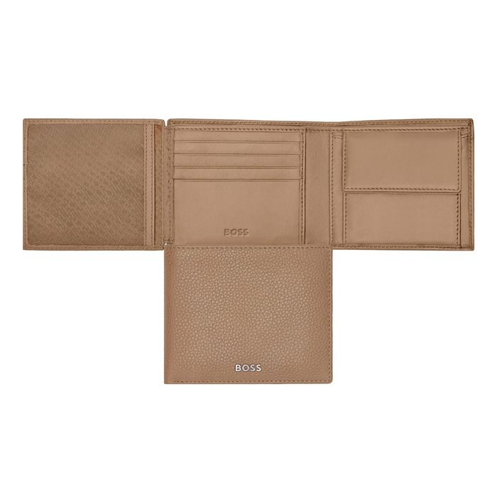 Кошелек Classic Grained Camel, пастельный коричневый