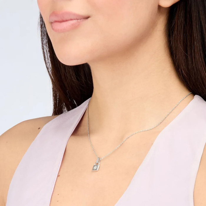 Ожерелье Violette Silver, нержавеющая сталь