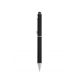 Шариковая ручка с покрытием soft-touch и стилусом CLAUDE Pierre Cardin