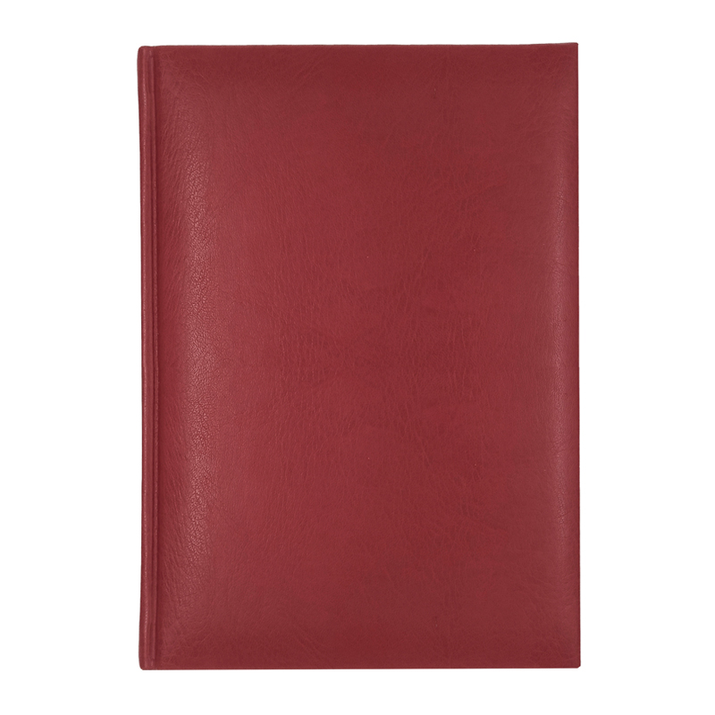 Ежедневник недатированный V37 21х29,7 см  SHERWOOD бордовый тонир. бумага