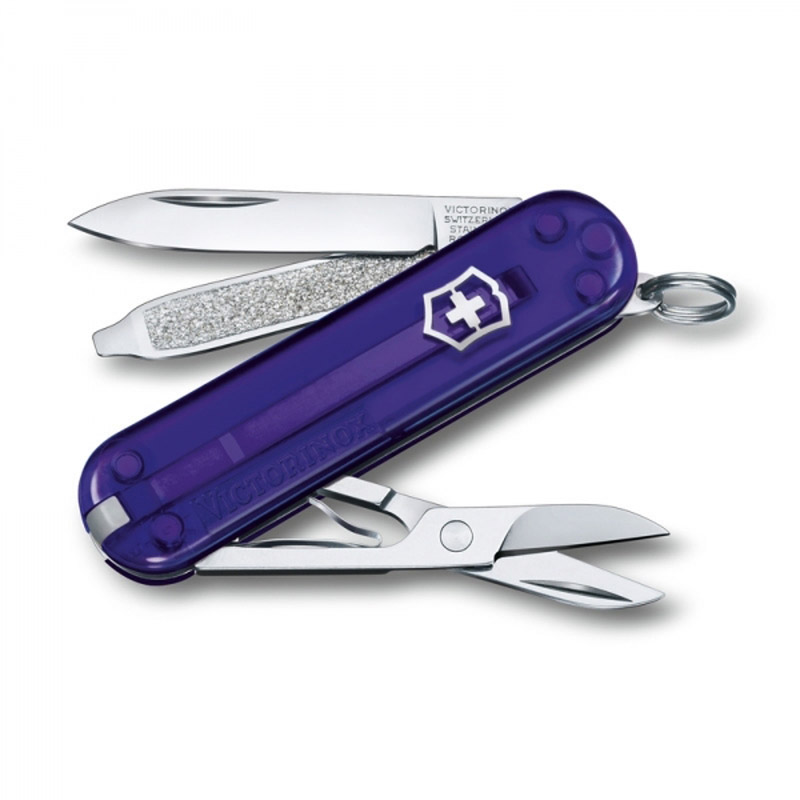 Многофункциональный карманный нож Classic SD Transparent Victorinox