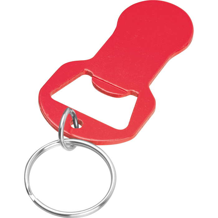 Брелок с открывалкой для бутылок OLIWIER, красный, Macma