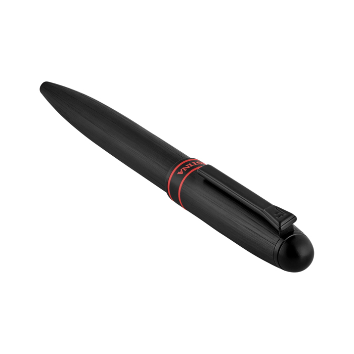 Шариковая ручка Classicals Brushed Black Edition Red, чёрный