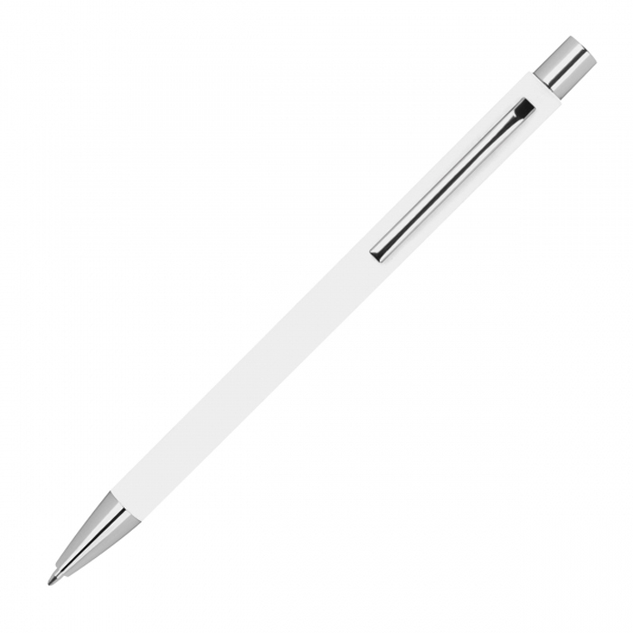Металлическая шариковая ручка с soft-touch покрытием