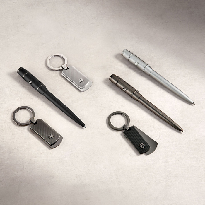Ручка шариковая Rive Varsity Diamond Chrome, серебристый