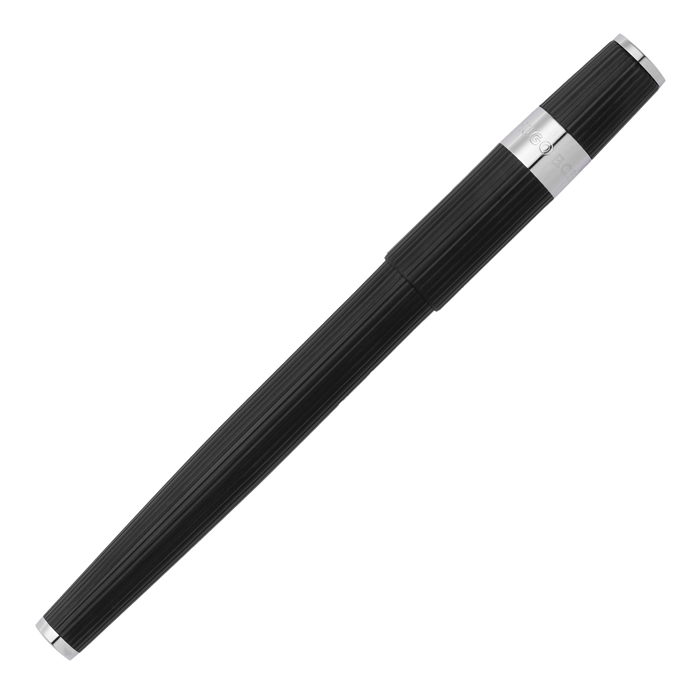 Ручка-роллер Gear Pinstripe Black / Chrome, чёрный