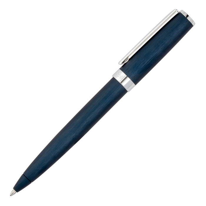 Ручка шариковая Gear Brushed Navy, тёмно-синий