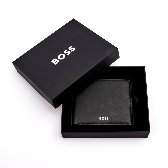 Кошелек Classic Smooth Black, чёрный