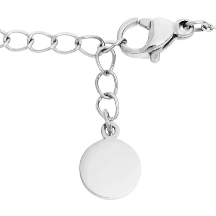 Ожерелье Violette Silver, нержавеющая сталь