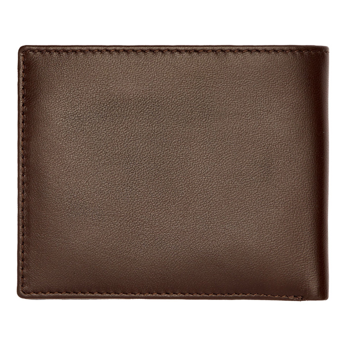Кошелек Classic Smooth Brown, тёмно-коричневый