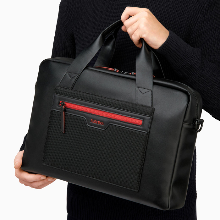 Сумка для документов Black Edition Red