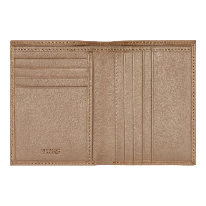 Футляр для кредитных карт Classic Grained Camel, пастельный коричневый