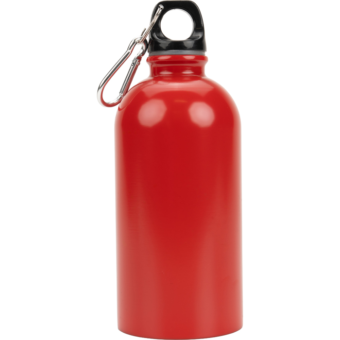 Бутылка для питья 500 мл New York из нержавеющей стали, красный