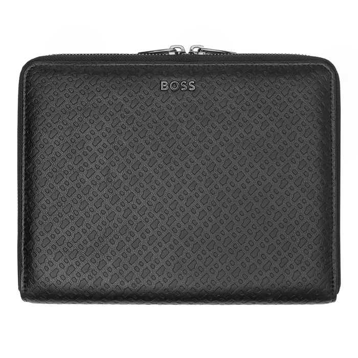 Папка формата А5 Monogram Zipped Black, чёрный