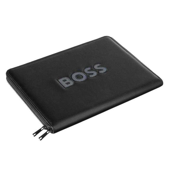 Папка формата А4 Boss Cut Out Black & Grey, чёрный
