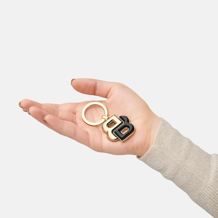 Брелок для ключей Double B Black & Gold