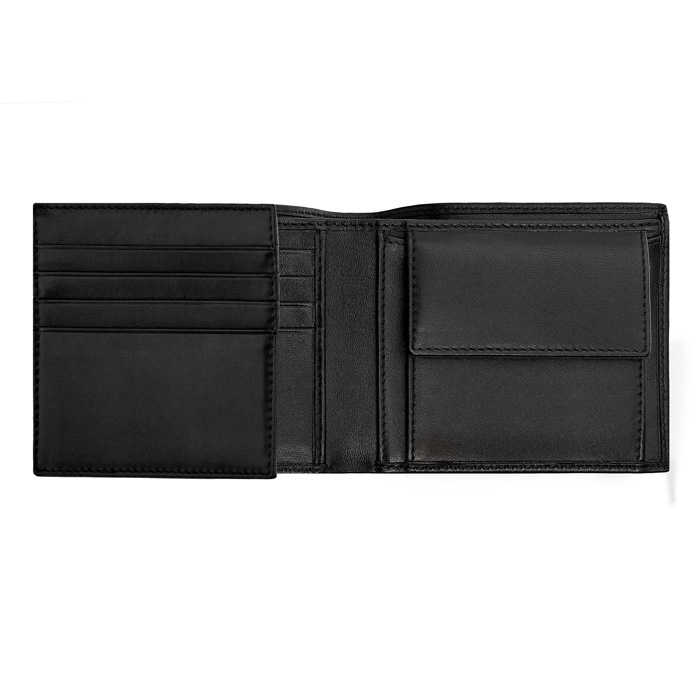 Кошелек Classic Smooth Black, чёрный