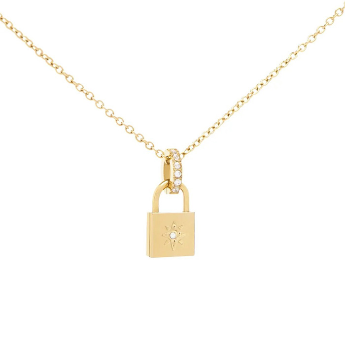 Ожерелье Violette Gold, нержавеющая сталь