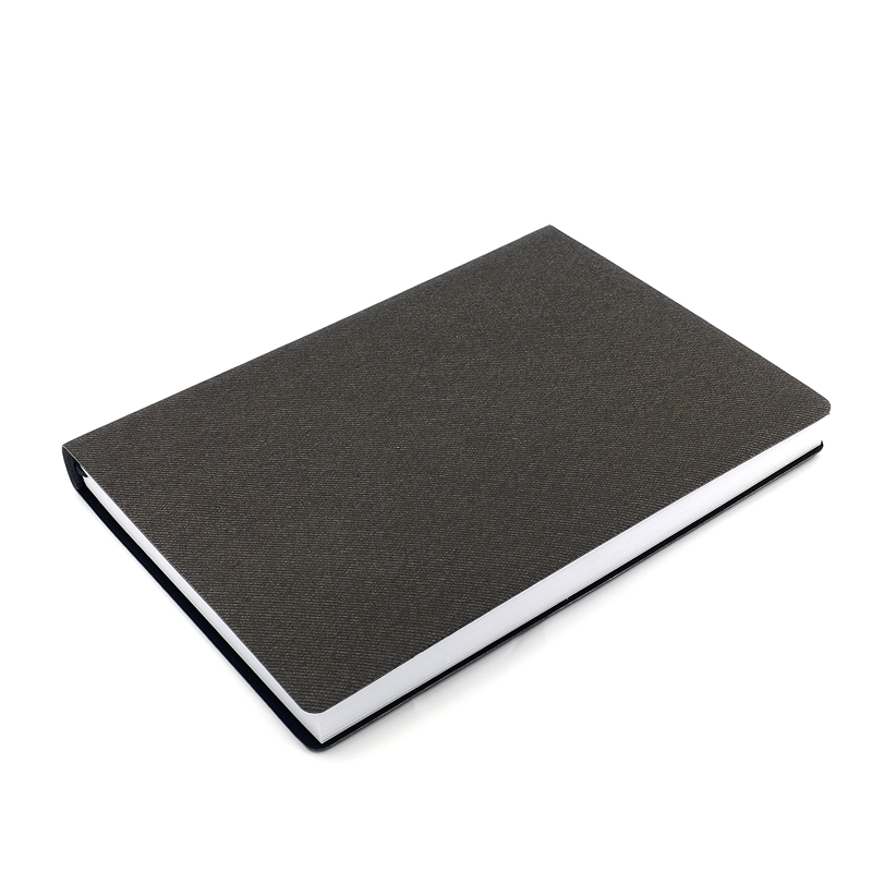 Ежедневник датированный V51 14,5x20,5 см DENIM FLEX серый тонир. бумага