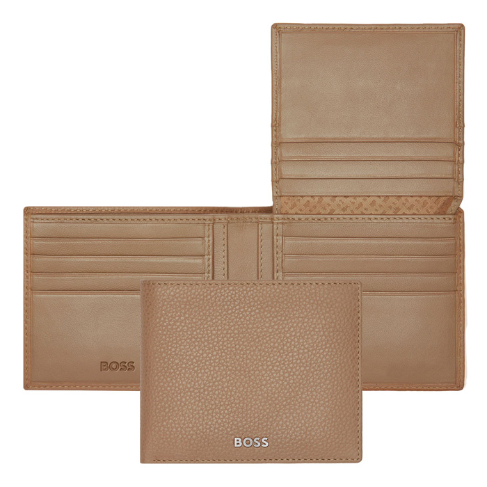 Кошелек Classic Grained Camel, пастельный коричневый