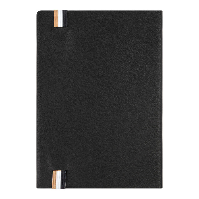 Блокнот А6 Iconic Black Lined, чёрный