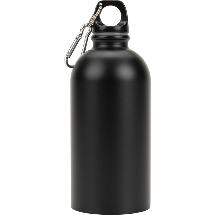 Бутылка для питья 500 мл New York из нержавеющей стали, чёрный