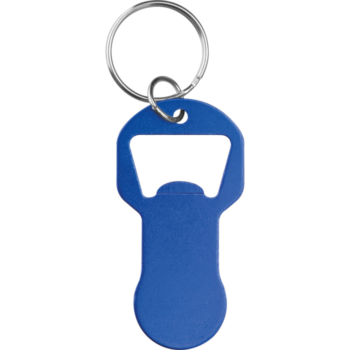 Брелок с открывалкой для бутылок OLIWIER, синий, Macma