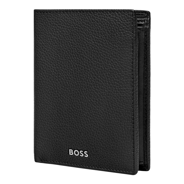 Кошелек Classic Grained Black, чёрный