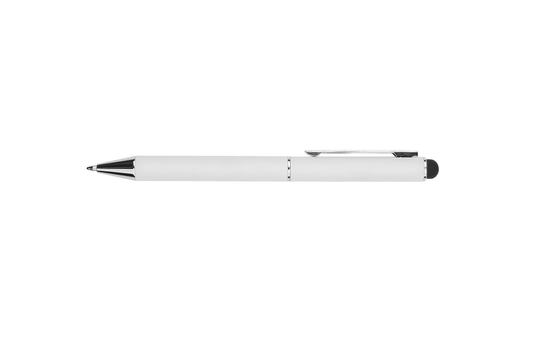 Шариковая ручка с покрытием soft-touch и стилусом CLAUDE Pierre Cardin